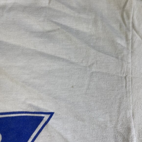 VTG 1987 AFC CHAMP Denver Broncos Super Bowl Shirt Youth L 80s NFL USA MADE * - Picture 14 of 16